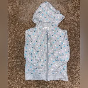 Toddler Sweatshirt; Girls Sweatshirt; 3T jacket; Toddler Jacket;